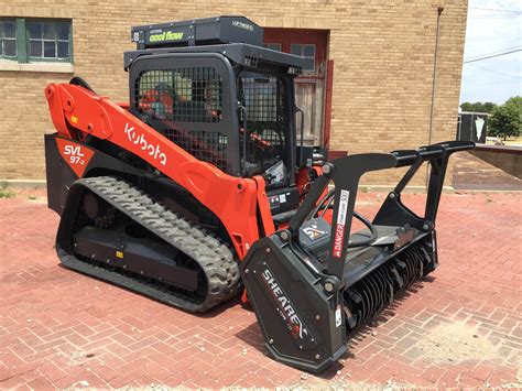 fee for skid steer clearing brush|mulching heads for skid steers.